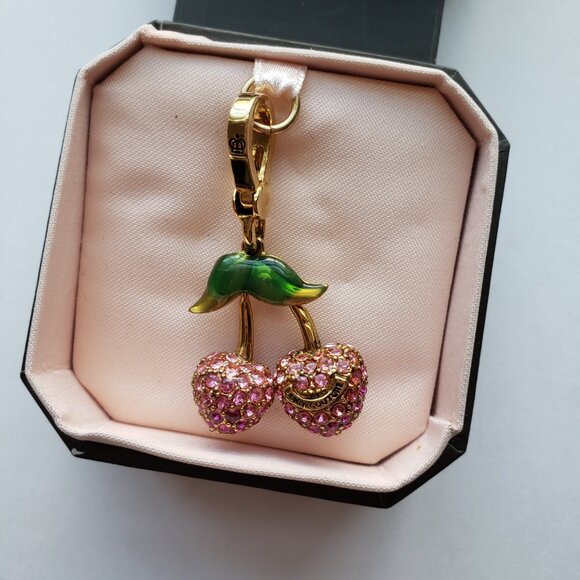 NWT Vintage Juicy Couture C_CHERRIES CHARM. - Picture 2 of 4